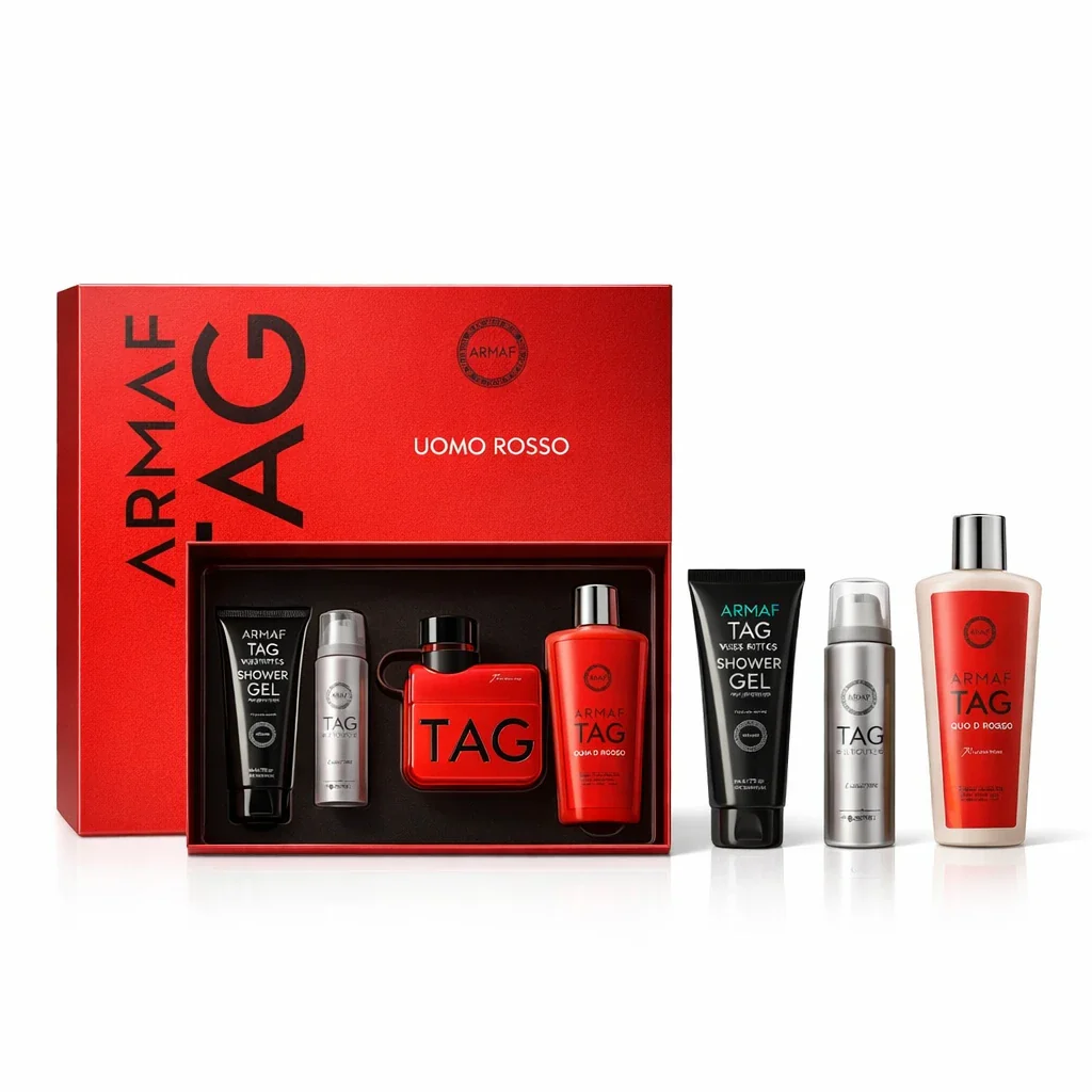 Armaf Tag Uomo Rosso Edition Olympiad Gift Set for Him