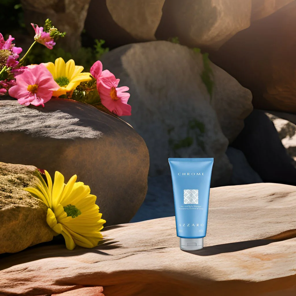 Azzaro Chrome Hair & Body Shampoo - Image 2