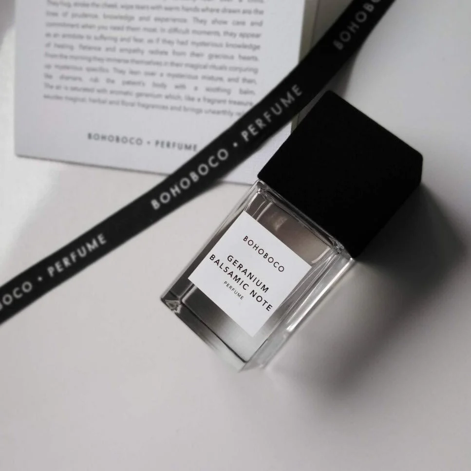 Bohoboco Geranium Balsamic Note Perfume - Image 4