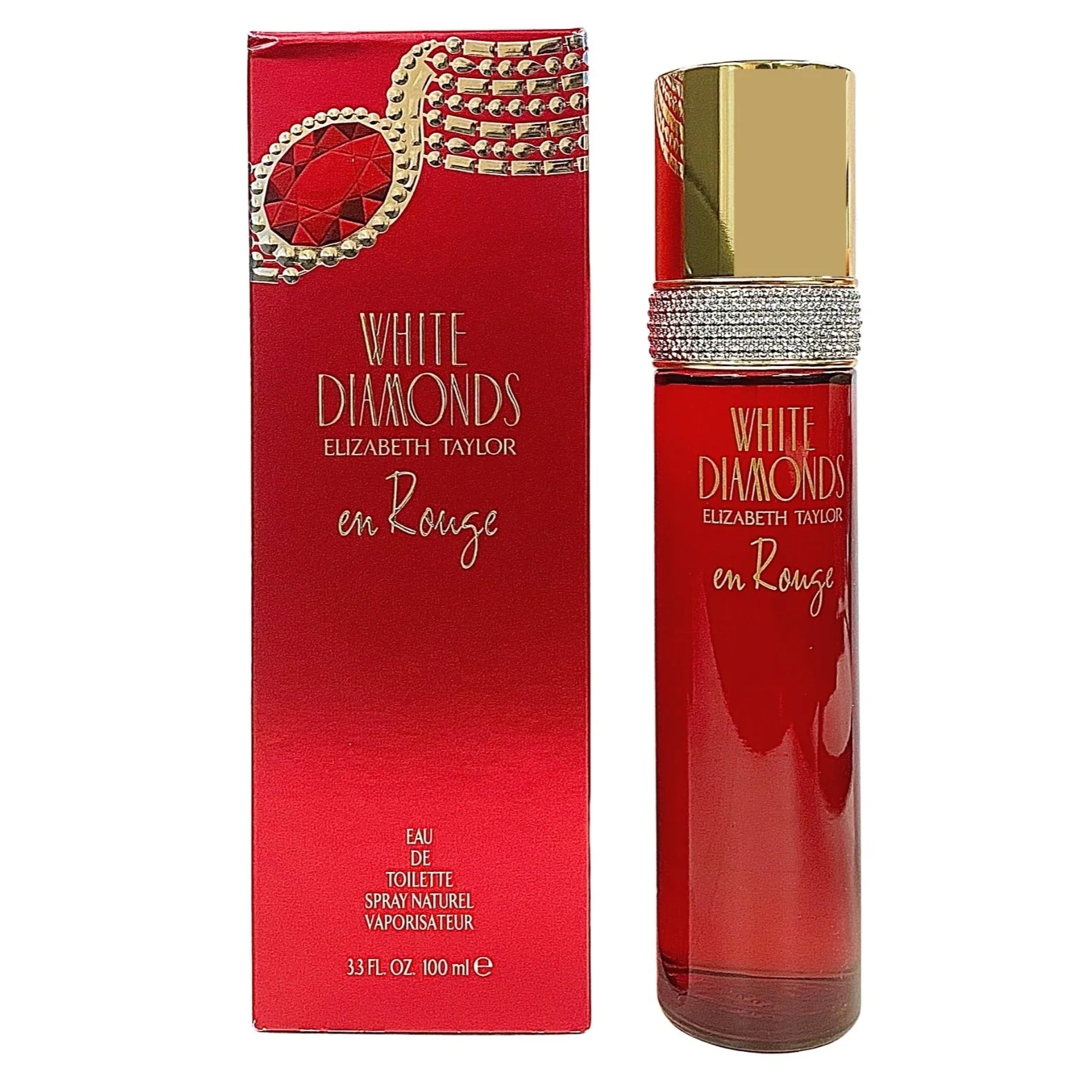 Elizabeth Taylor White Diamonds En Rouge EDT - Image 4