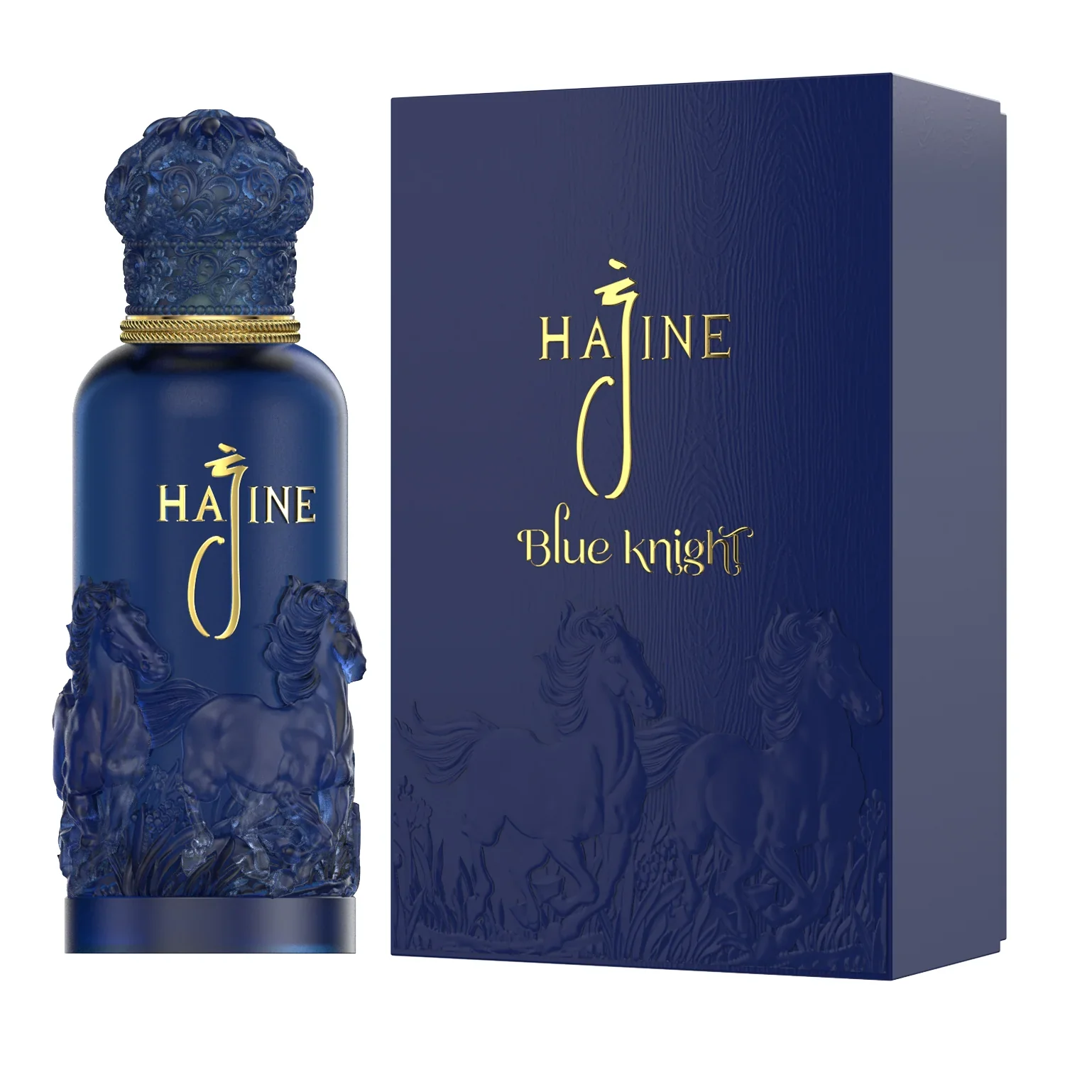 Hajine Wild Horse Collection Blue Knight EDP - Image 4