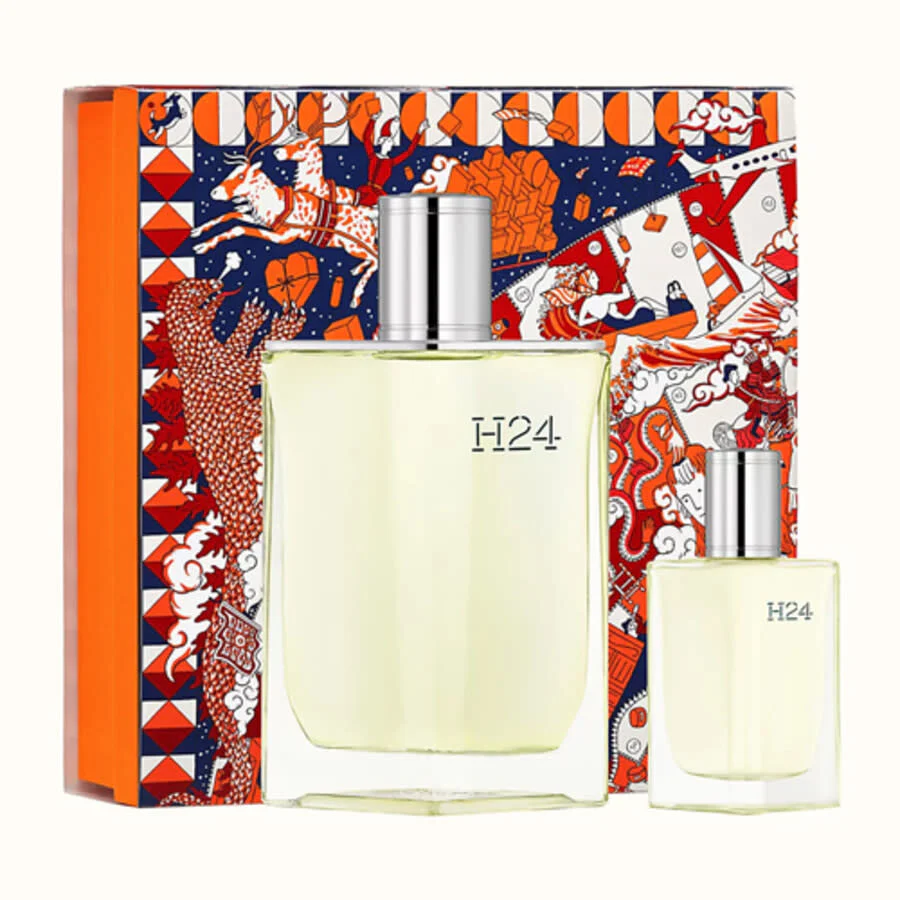 Hermes H24 EDT Travel Spray Gift Set for Men - Image 2