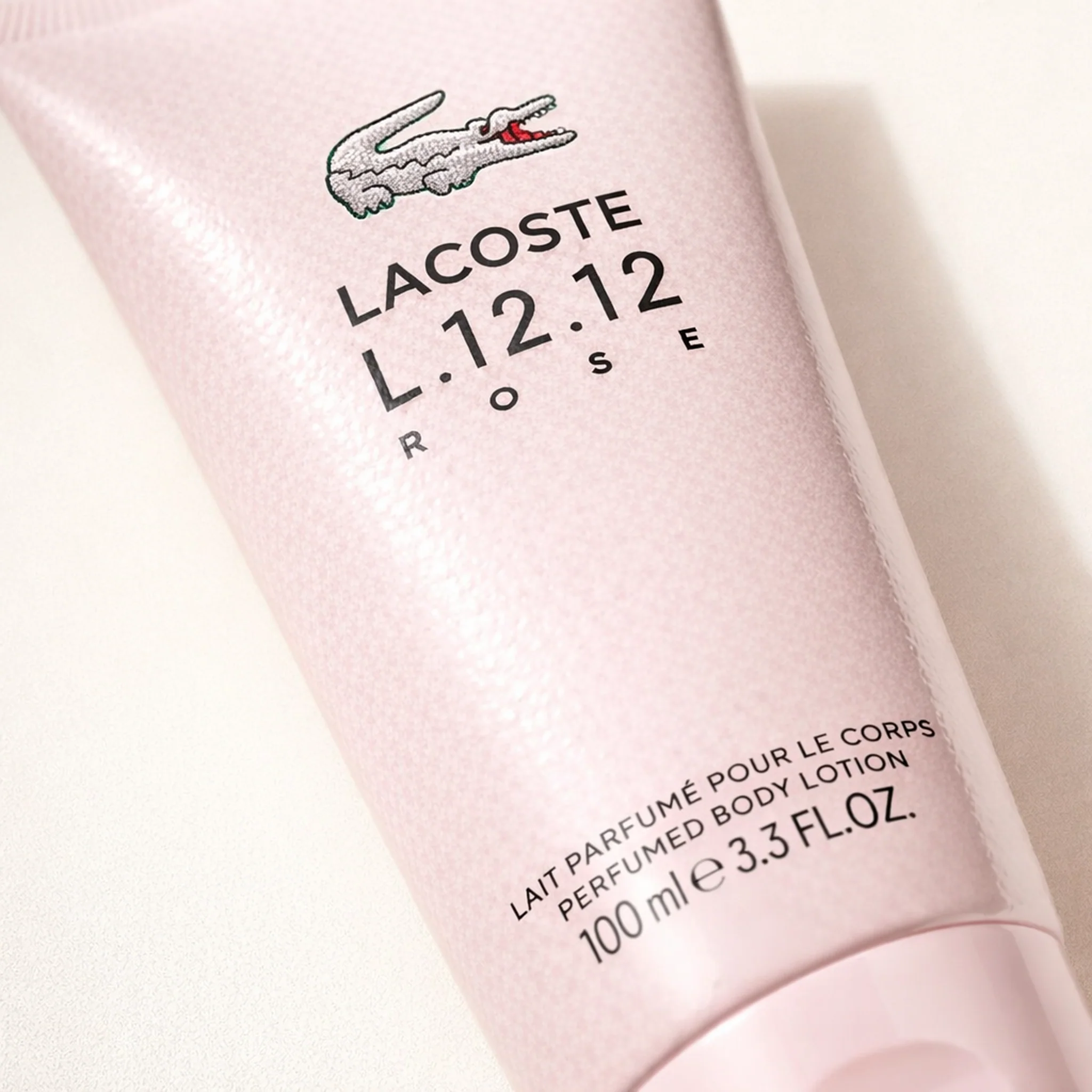 Lacoste L.12.12 Rose Body Lotion - Image 3