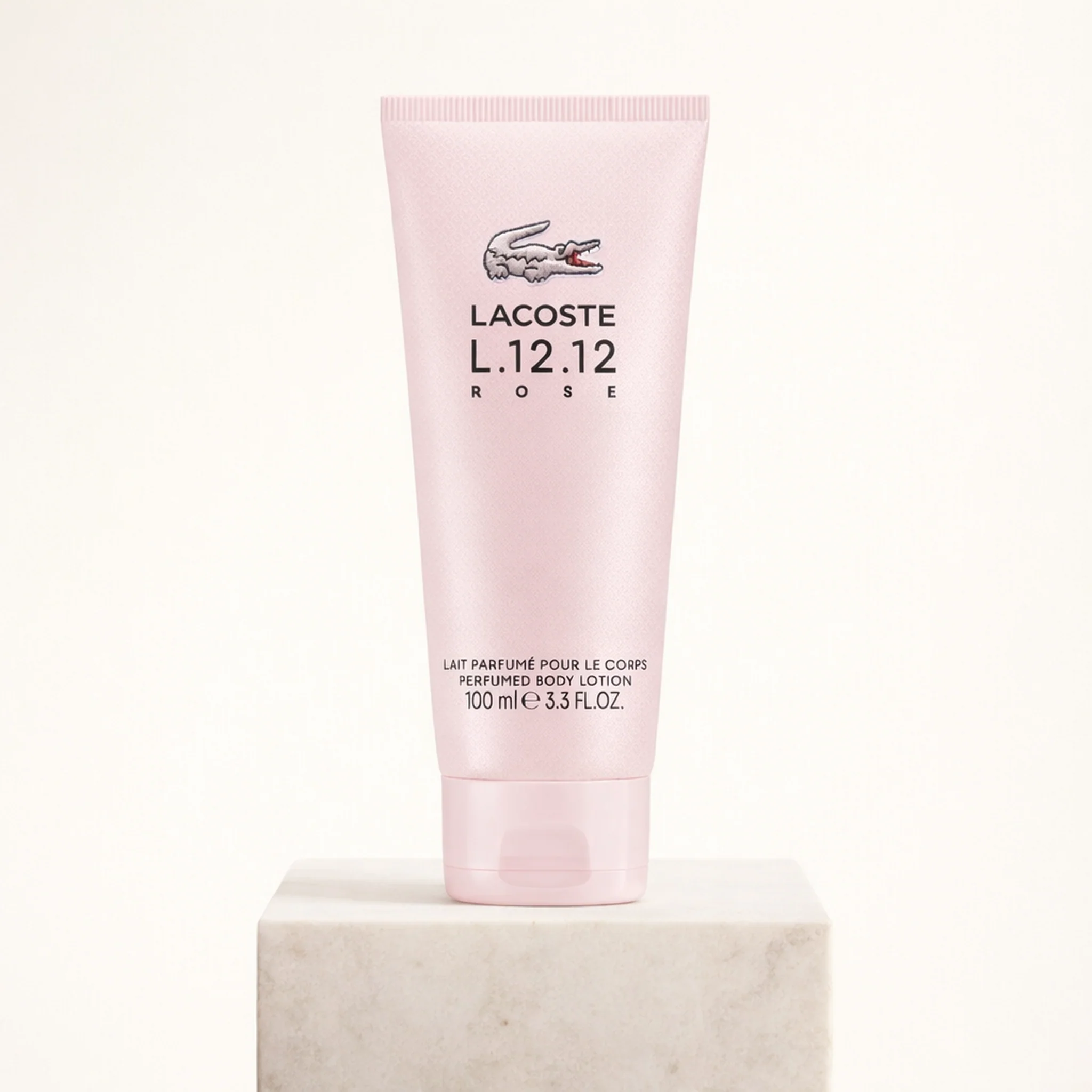 Lacoste L.12.12 Rose Body Lotion - Image 4