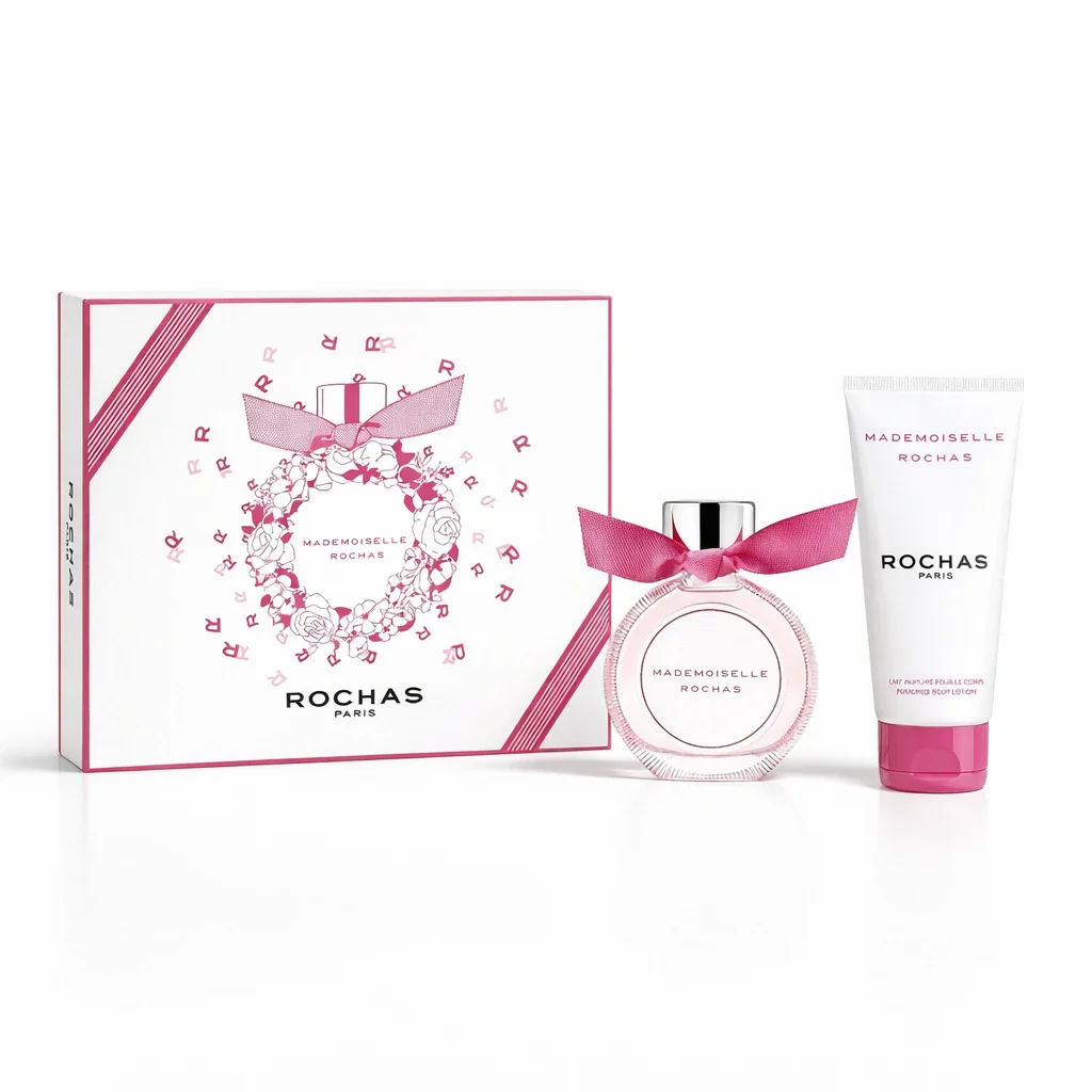 Mademoiselle Rochas by Rochas EDT Body Lotion Gift Set