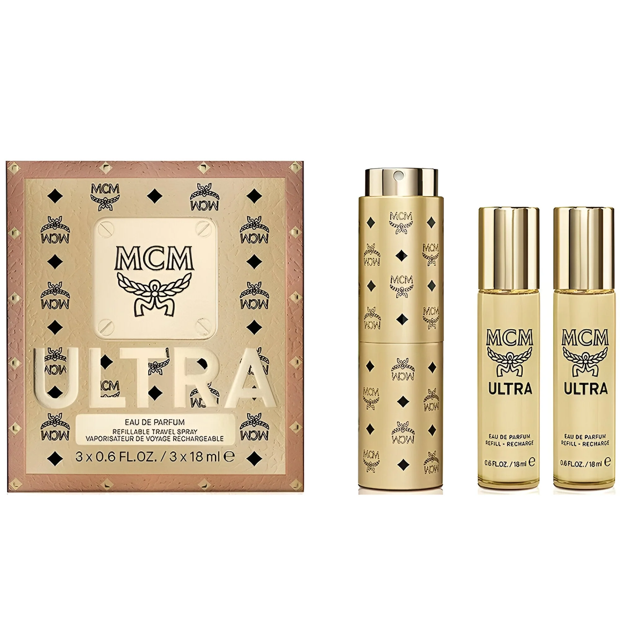 MCM Ultra EDP Refillable Travel Gift Set For Women
