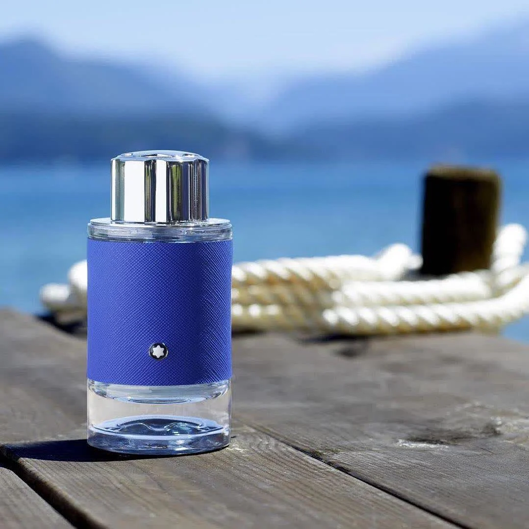 Montblanc Explorer Ultra Blue Voyage Collection Set - Image 2