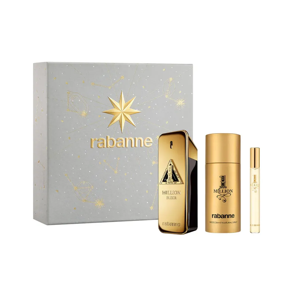 Paco Rabanne 1 Million Elixir Parfum Intense Gift Set for Him