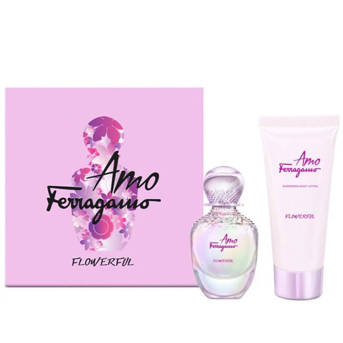 Salvatore Ferragamo Amo Flowerful Collection Gift Set